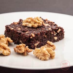 amerikanische Walnussbrownies