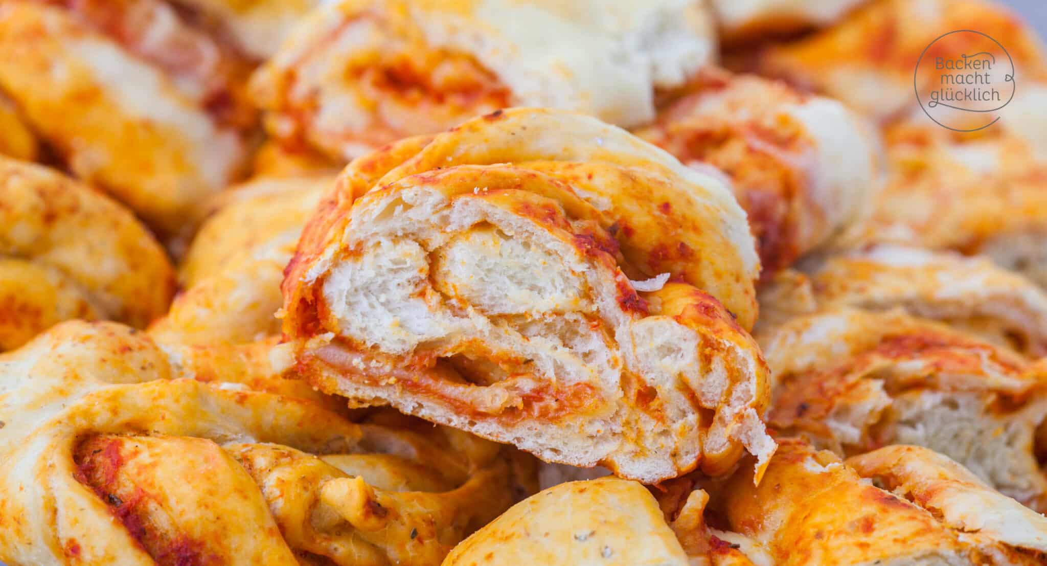 Gef&uuml;lltes Pizzabrot