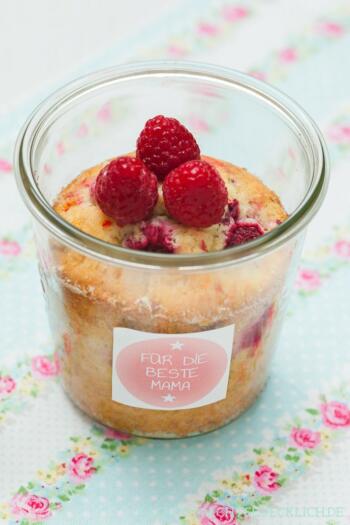 Muttertag Kuchen im Glas