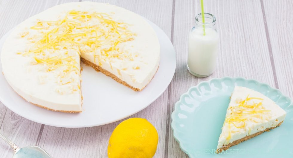 Kühlschrankkuchen mit Zitrone Buttermilch