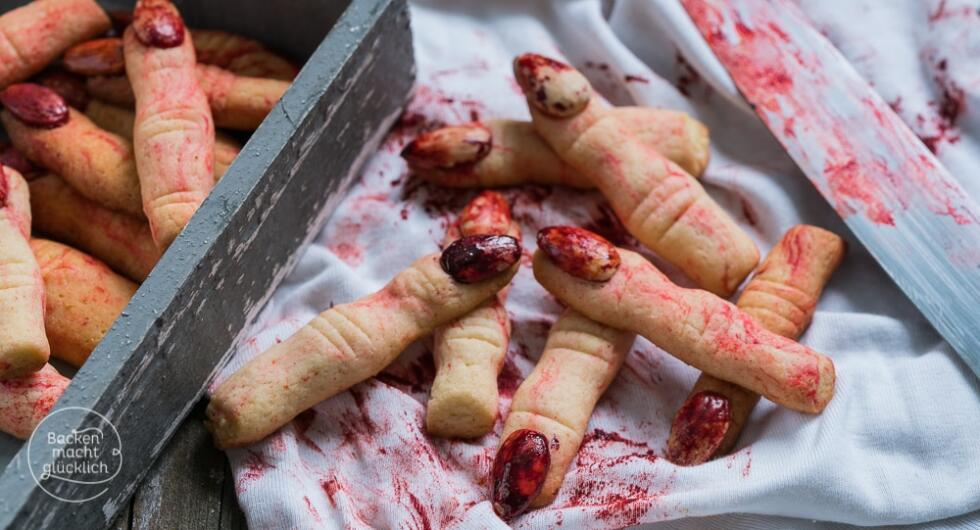 Halloween abgehackte Finger