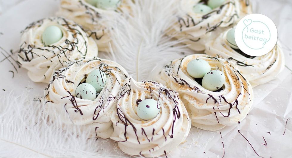 Baiser Osternester Rezept