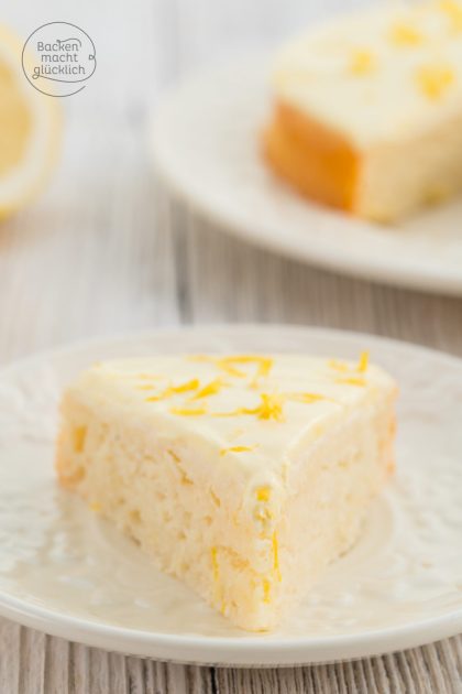 Gesunder Joghurt-Zitronen-Kuchen