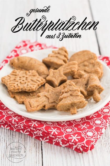 gesunde Dinkel Butterplätzchen