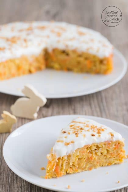 Möhrenkuchen kalorienarm fettarm