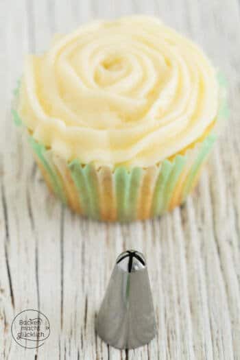Cupcake-Deko Rosen