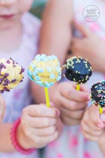 Schnelle cake pops ohne backen