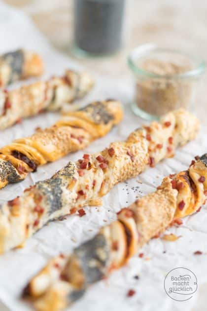 Blätterteig-Twister Rezept