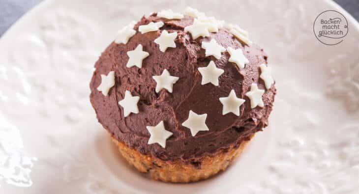 einfache Spekulatius-Cupcakes