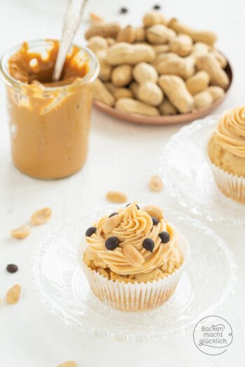 Erdnussbutter Cupcakes
