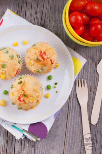 pikante Gemüsemuffins