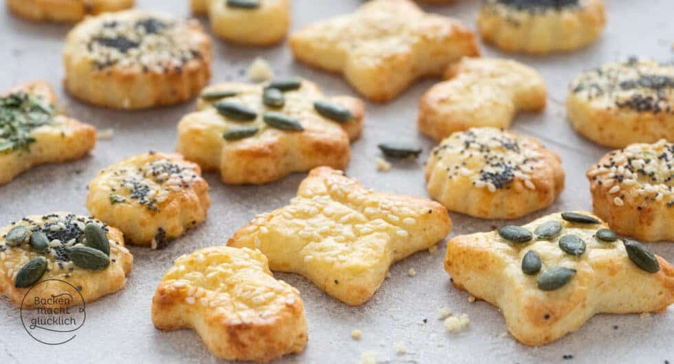 herzhafte K&auml;secracker
