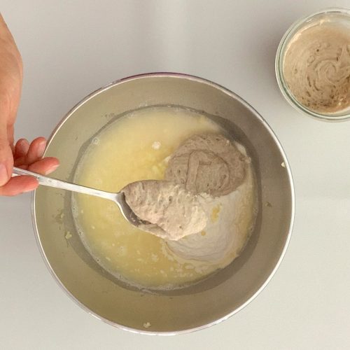 Kartoffelbrot-Zubereitung 1