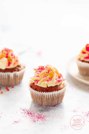 einfache Red Velvet Cupcakes