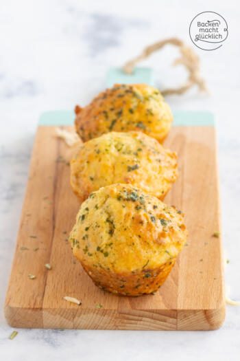 pikante K&auml;semuffins