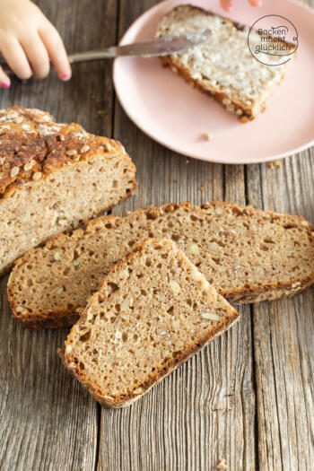 K&ouml;rnerbrot mit Sauerteig und Hefe