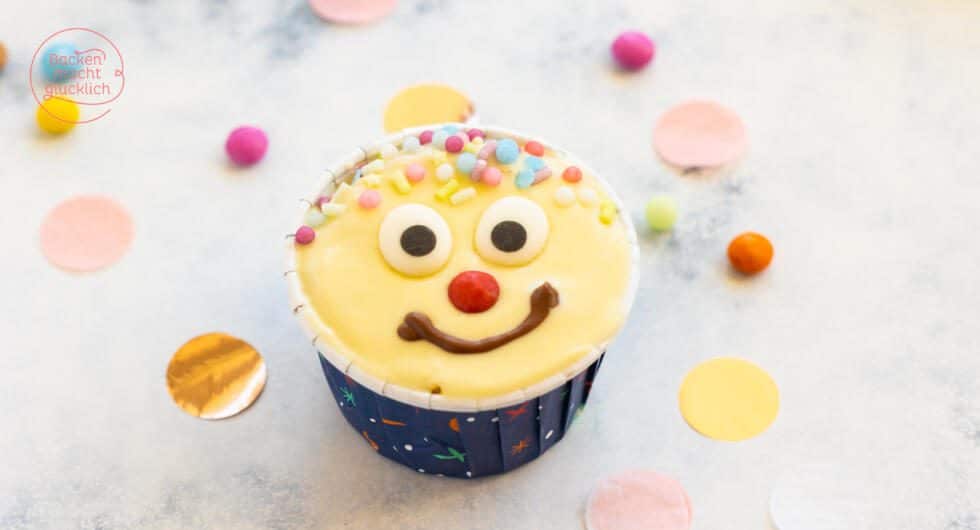 einfache Clownmuffins