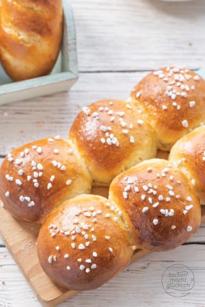 süße weiche Brötchen