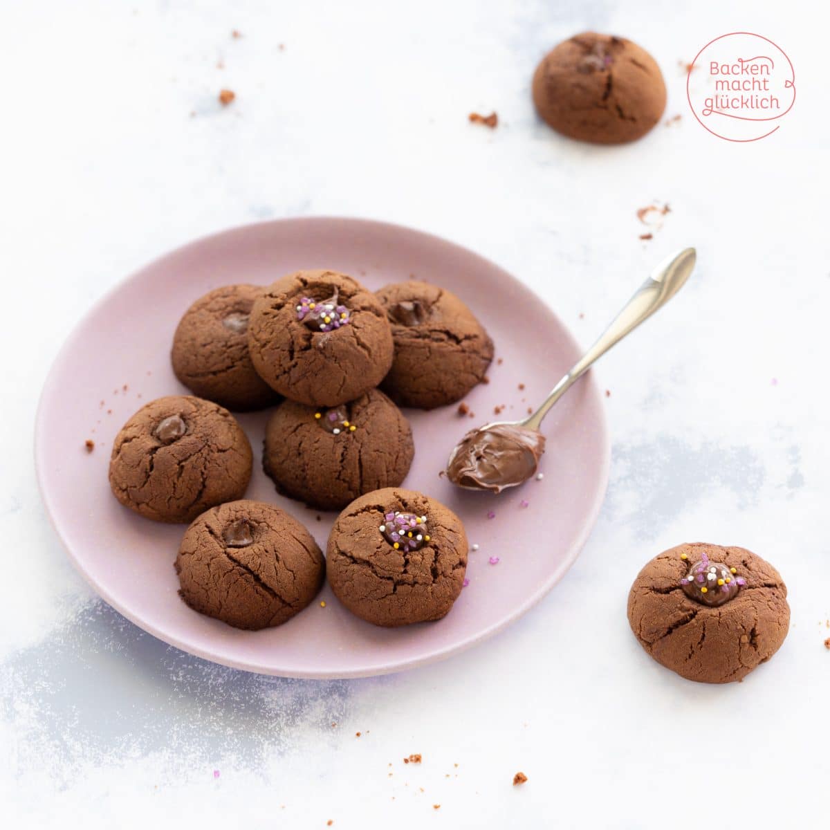 Nutella Cookies 3 Zutaten