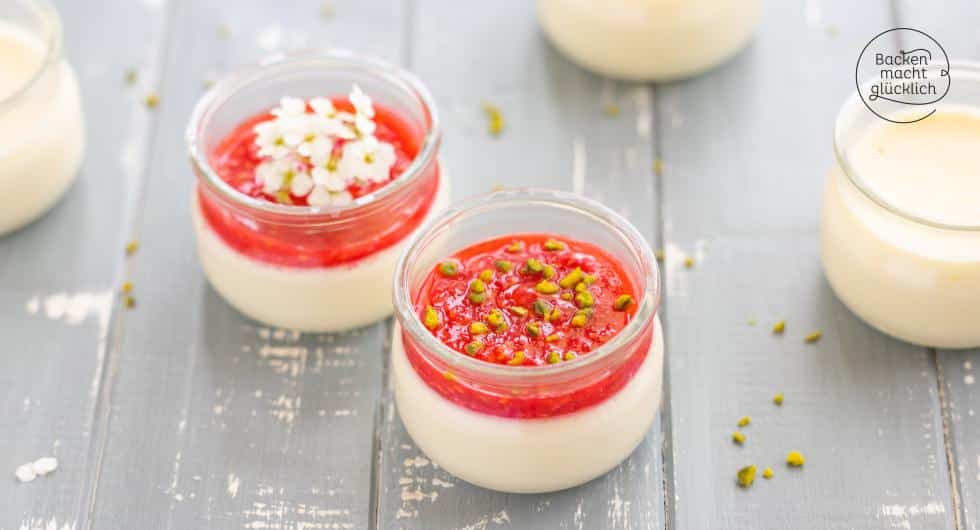 einfaches Panna Cotta Rezept