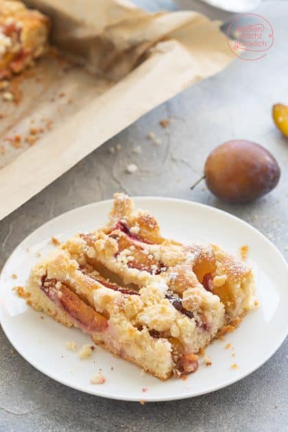Zwetschgenkuchen mit Streusel