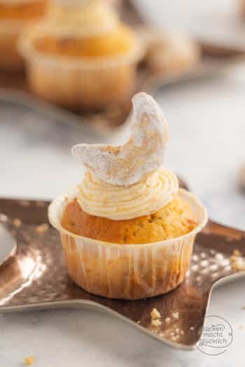Vanillekipferl-Muffins