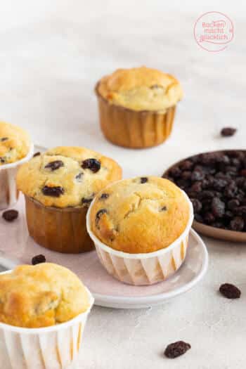 Rosinenmuffins Rezept