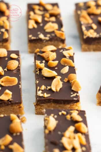 gesunde vegane Erdnussbutter-Riegel