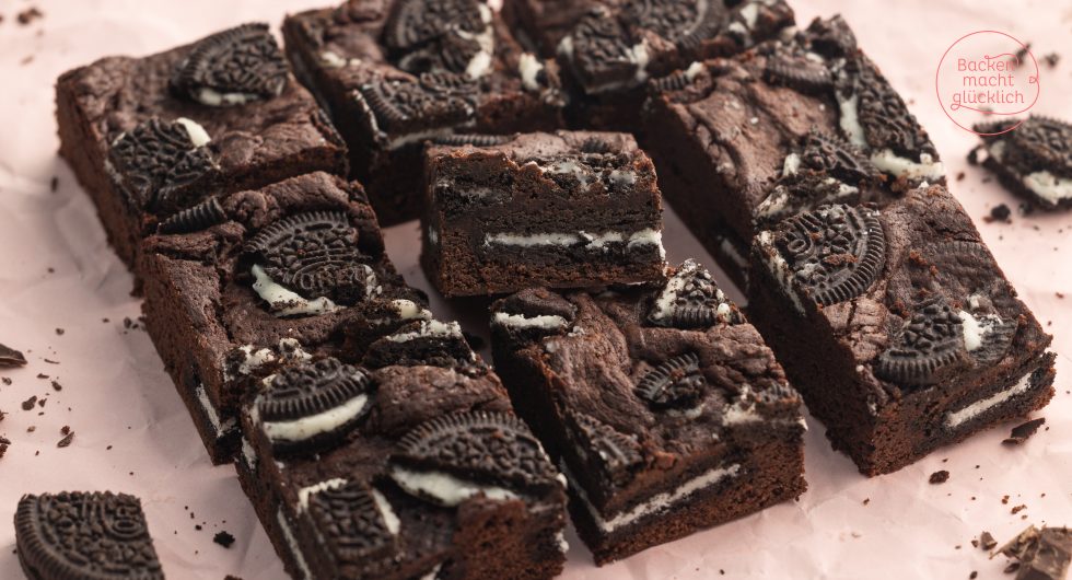 Brownies mit Oreos