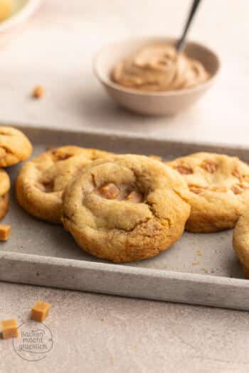 Karamellcookies Rezept