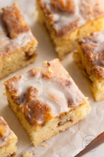 Zimtschnecken Blechkuchen