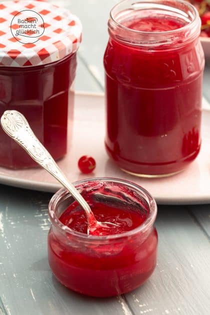 rote Johannisbeermarmelade