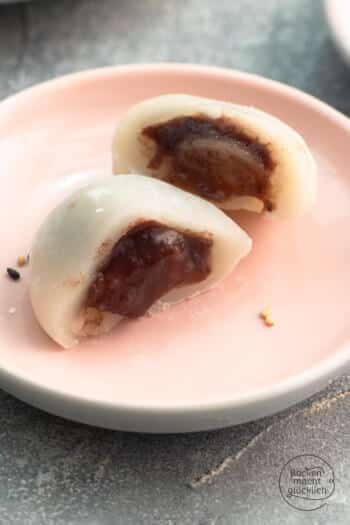 Mochi mit Bohnen
