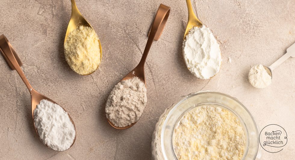 glutenfreie Kuchen-Mehlmischung selbstgemacht