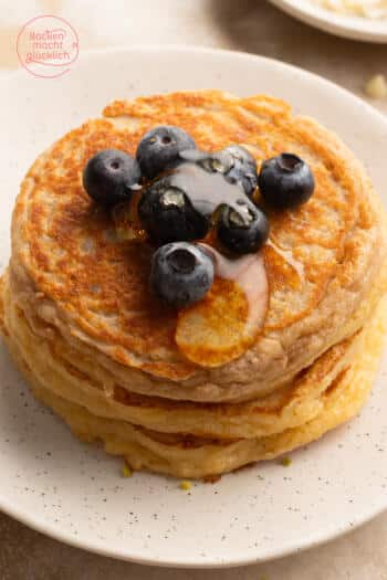 Saftige Protein Pancakes ohne Banane