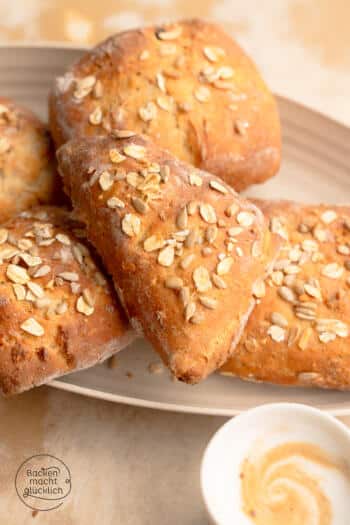 Müslibrötchen-Ecken