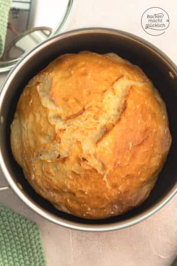 Brot im Kochtopf backen