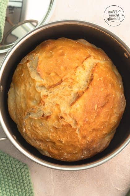 Brot im Kochtopf backen