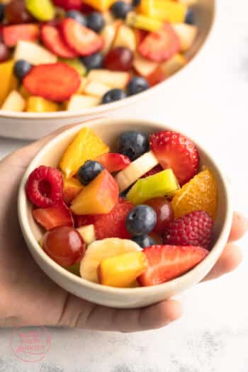 Obstsalat Rezept als Dessert