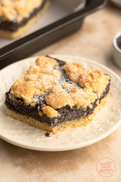saftiger Mohn-Streusel-Kuchen vom Blech