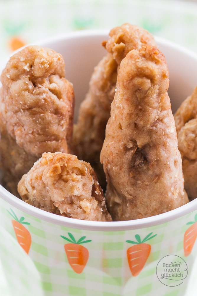 Einfaches Rezept für gesunde Dinkelstangen. Die schnellen Dinkelstangen eignen sich super als Snack für das Beikostalter. Die Babystangen bestehen nur aus guten Zutaten und sind zuckerfrei.