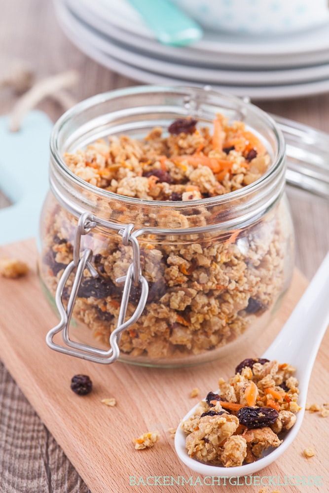 Veganes Granola-Rezept für tolles gesundes veganes Knuspermüsli