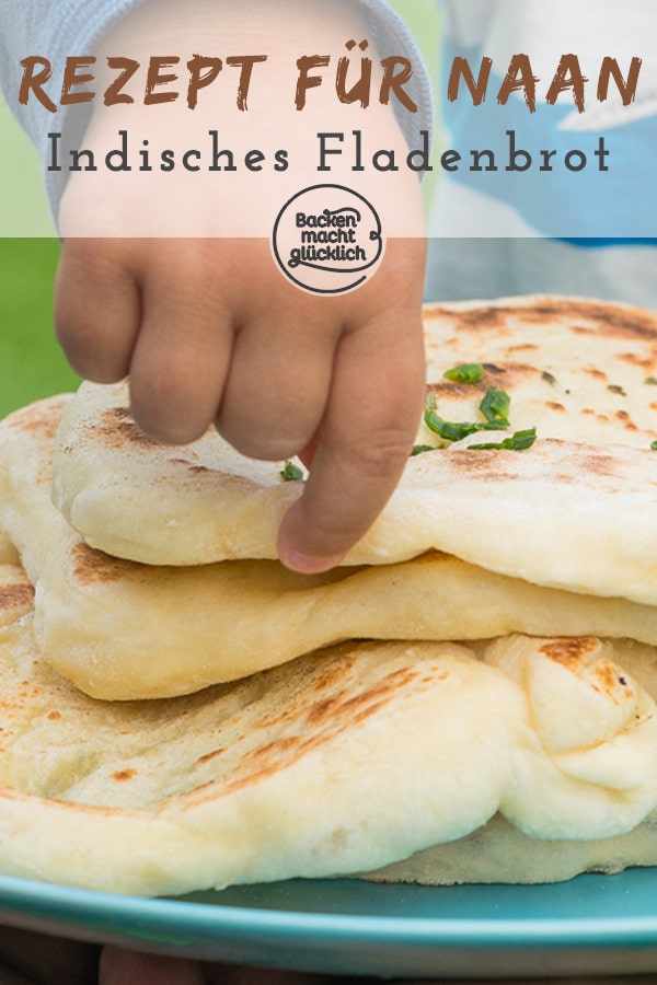 Köstliches, fluffiges Naan Brot nach indischer Art! Das Naan Rezept ist super einfach und auch für Anfänger geeignet.