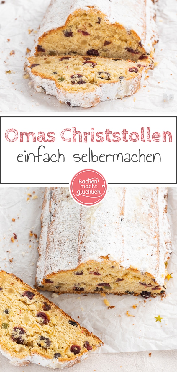 Der saftige Christstollen mit Marzipan ist ein echter Klassiker in der Weihnachtszeit. Ein Schritt für Schritt Rezept für Christstollen, der garantiert gelingt!