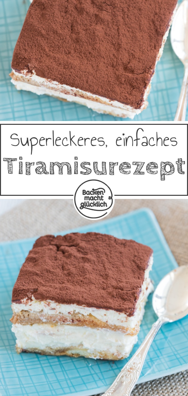 Bei diesem leckeren Tiramisu k&ouml;nnen alle mitessen: das Tiramisu ohne Ei, Alkohol, Kaffee und Koffein ist auch f&uuml;r Kinder und Schwangere geeignet.