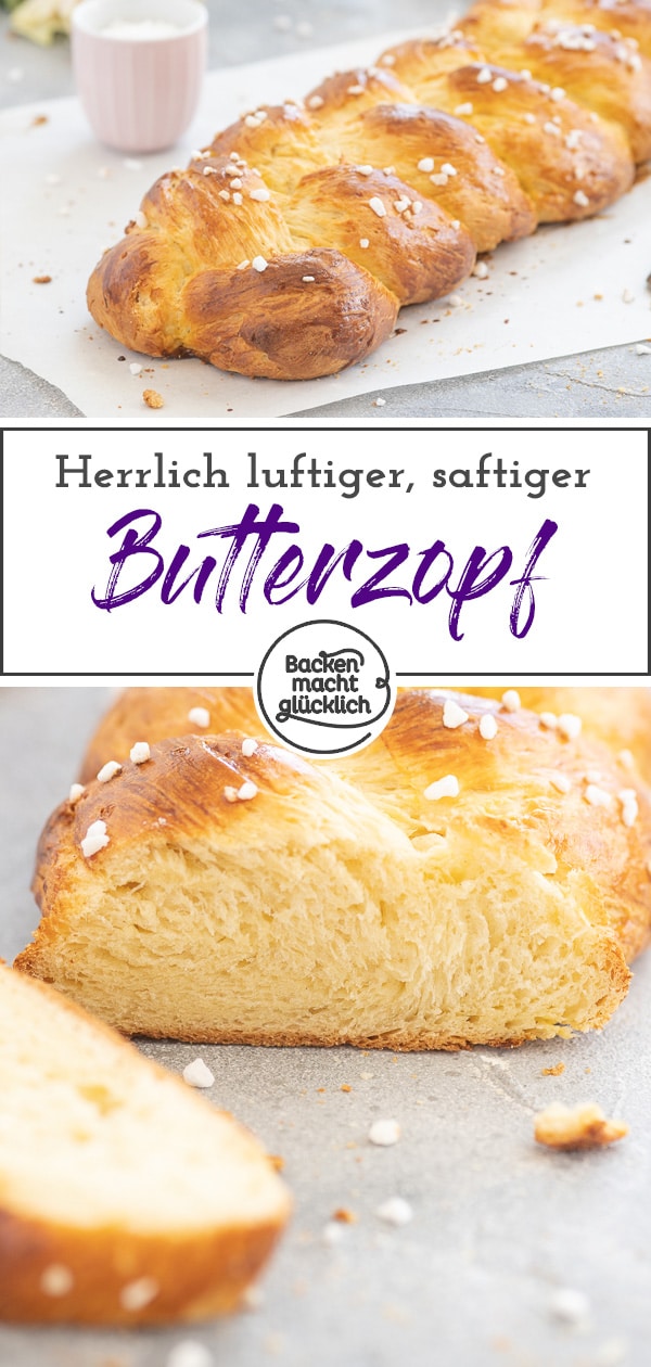 Super einfaches Hefezopf-Rezept, das garantiert gelingt! Mit Schritt f&uuml;r Schritt Anleitung zum Hefezopf flechten wie ein Profi.