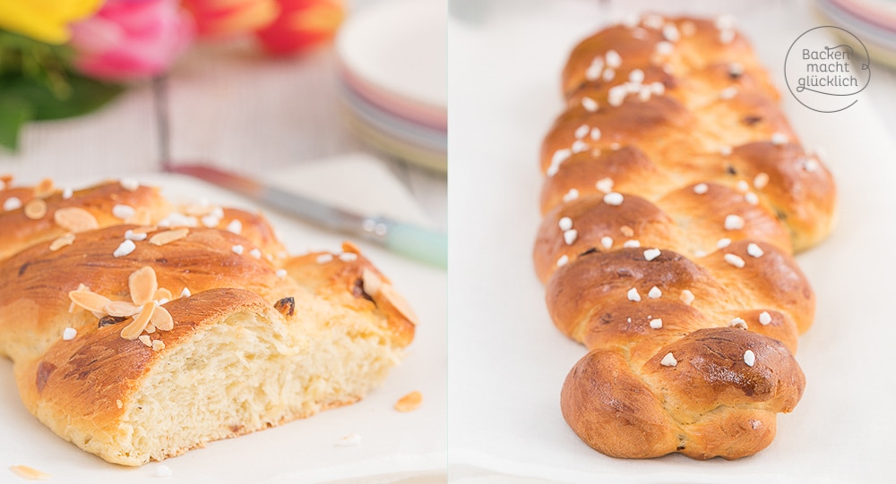 Super einfaches Hefezopf-Rezept, das garantiert gelingt! Mit Schritt f&uuml;r Schritt Anleitung zum Hefezopf flechten wie ein Profi.