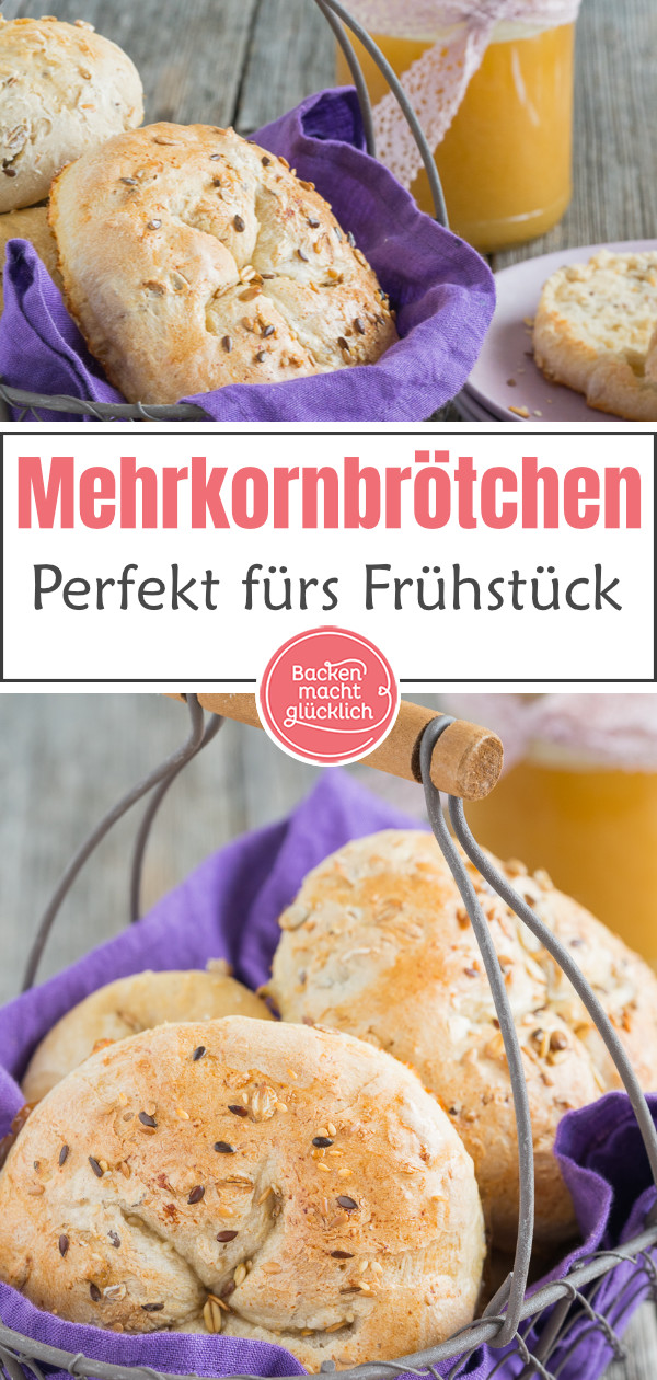 Mehrkorn-Brötchen schnell selber backen? Mit diesem einfachen Rezept für Morgenmuffel klappt es garantiert!