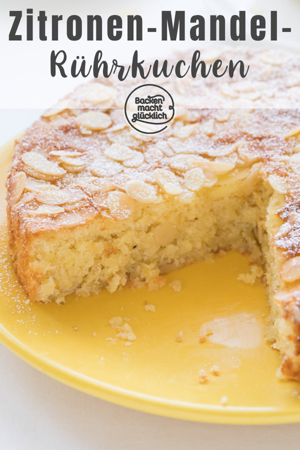 Für diesen Zitronen-Mandel-Kuchen ohne Mehl reicht die Beschreibung
