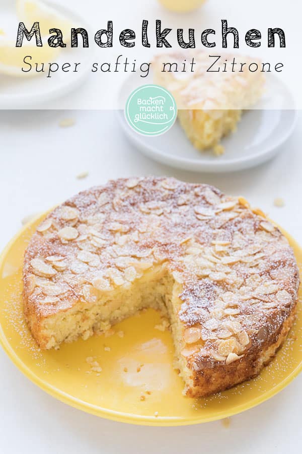 Für diesen Zitronen-Mandel-Kuchen ohne Mehl reicht die Beschreibung
